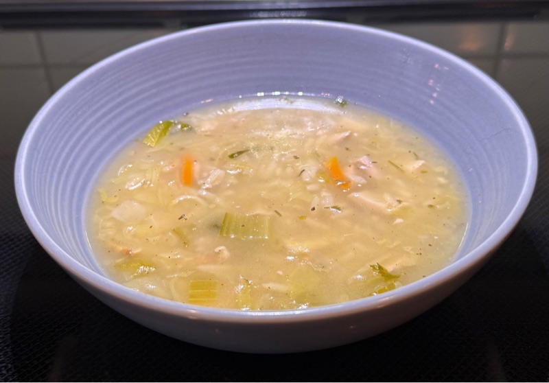 Heart and Kidney Friendly Chicken Rice Soup